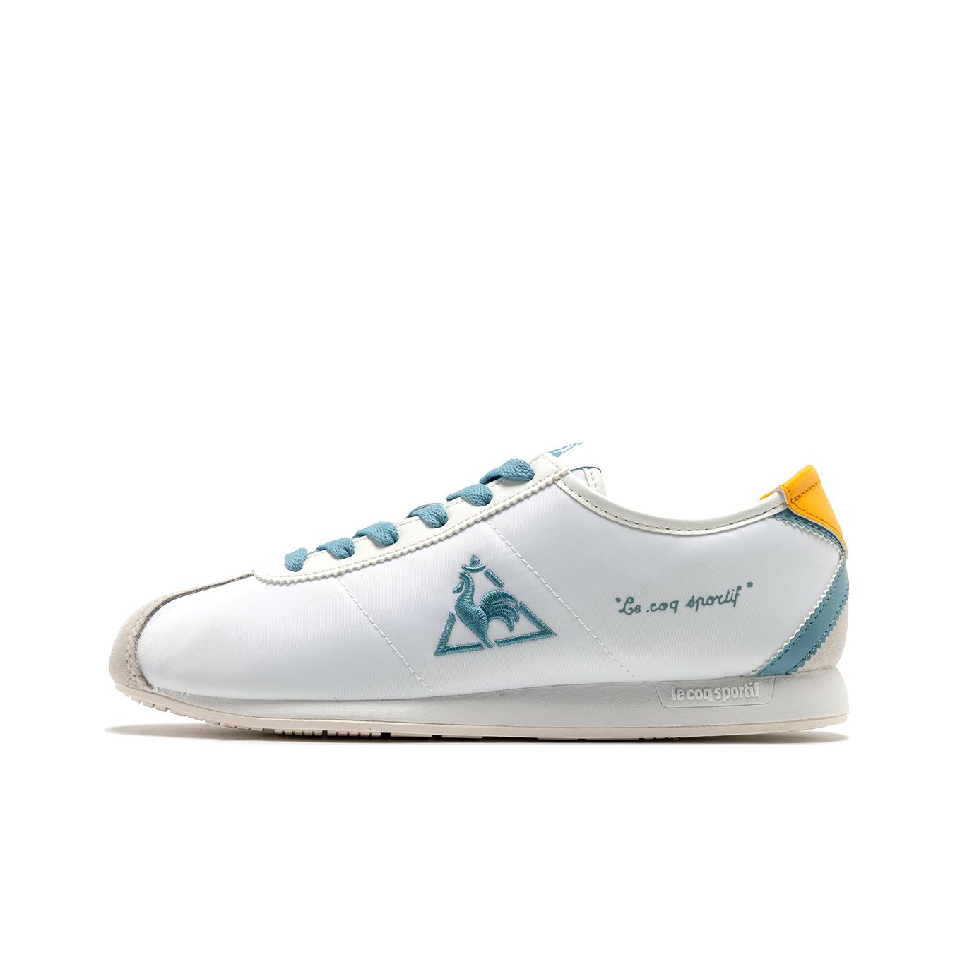 Le coq sportif wendon leather yellow best sale