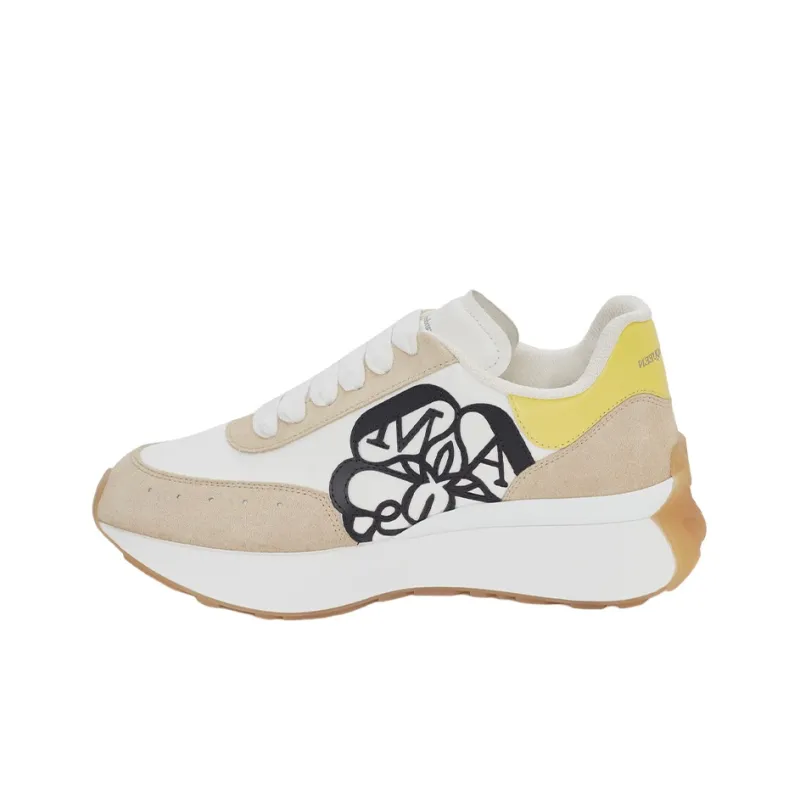 Alexander McQueen Sprint Runner Oyster Women's-0