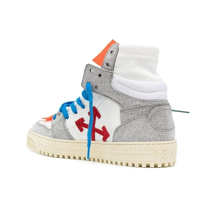 OFF WHITE Off Court 3.0 High 'White Grey Green'-4