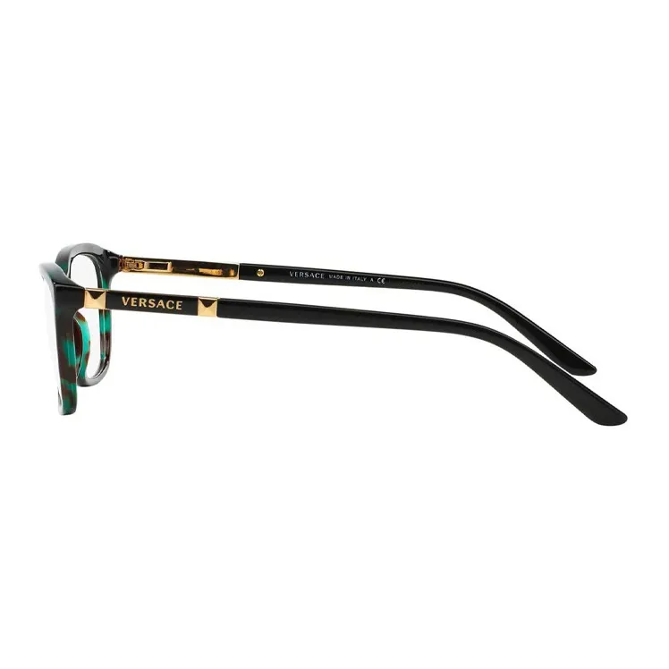 VERSACE Rectangular Frame Glasses-1