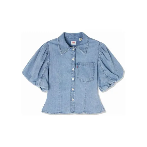 Levis Shirts Women's Blue