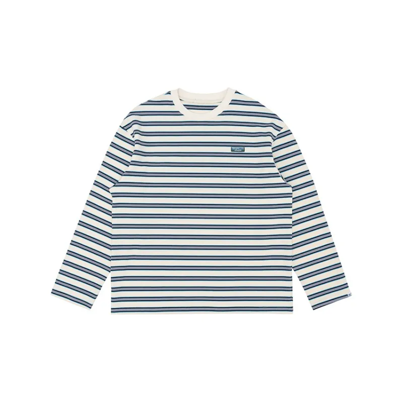 PROS BY CH Long Sleeved T Shirt Unisex Natural White-0