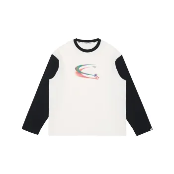 PROS BY CH Long Sleeved T Shirt Unisex Ivory White
