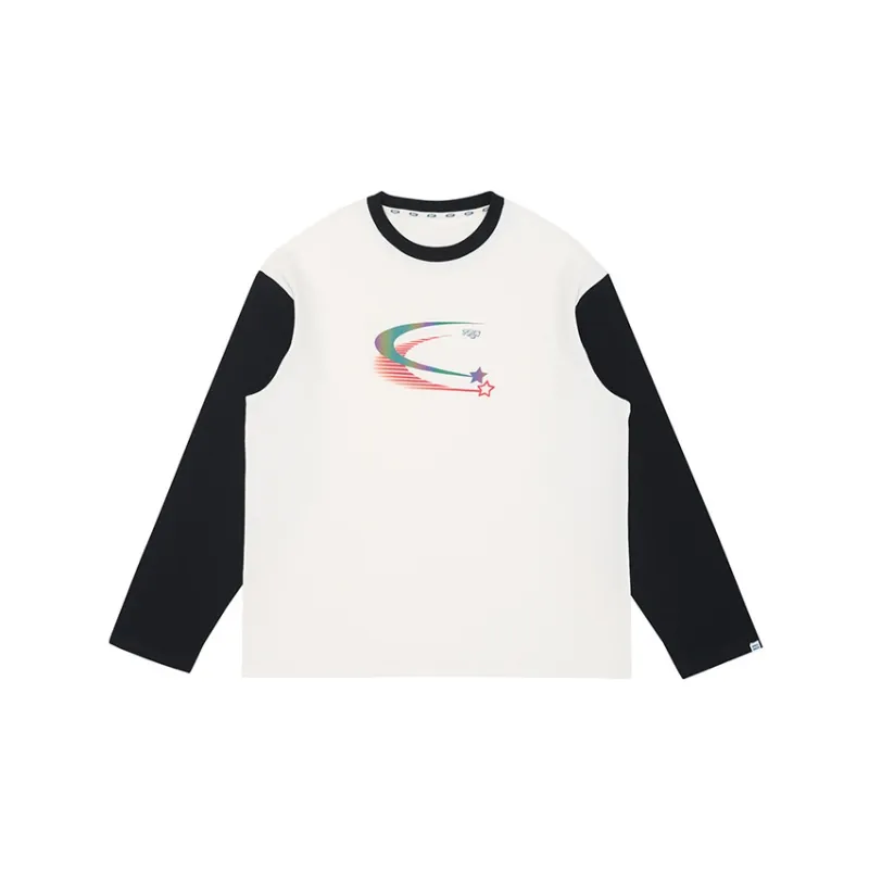 PROS BY CH Long Sleeved T Shirt Unisex Ivory White-0