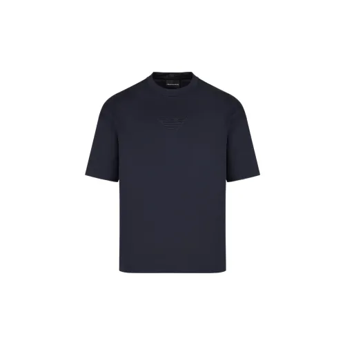 EMPORIO ARMANI T-Shirts Men Navy Military Green