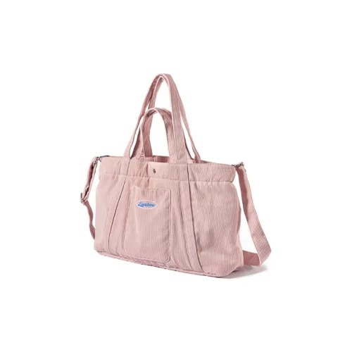 LIVEBOX EN DIRECT Corduroy Tote Bag Shopping Bag Handbag Large Size Women's Multicolor