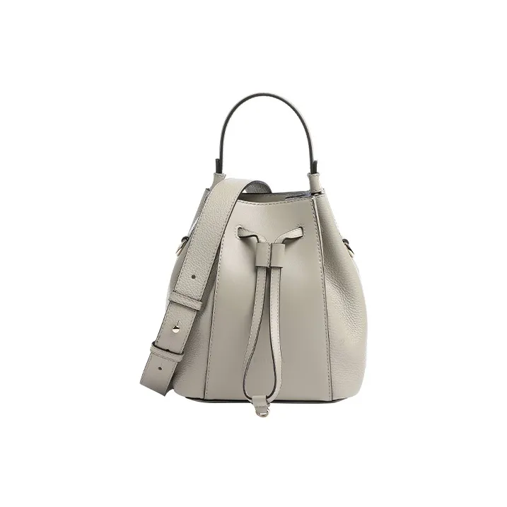 Furla Miastella Leather Handbag Shoulder Bag Crossbody Bag Mini Women's Taupe-0