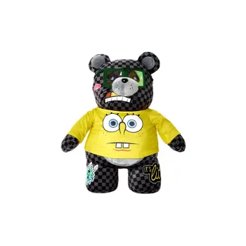 SPRAYGROUND Fabric Backpack Regular Unisex Black/Yellow