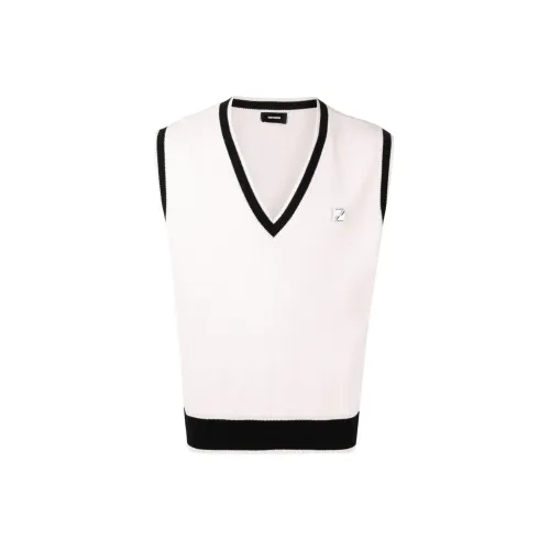 WE11DONE Vests Unisex White