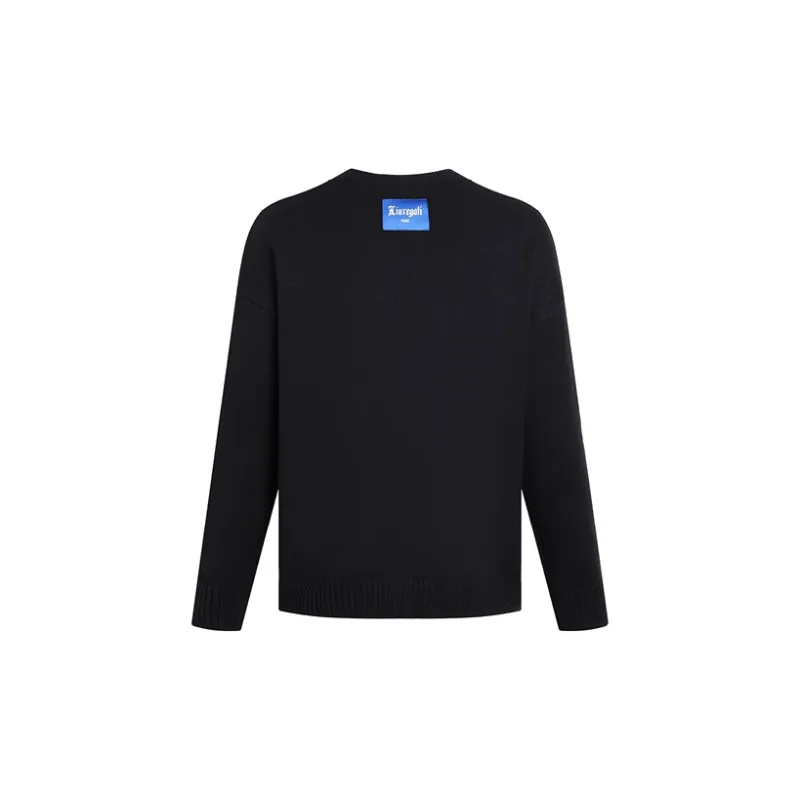 LIUREGALI Sweaters Unisex Black-1