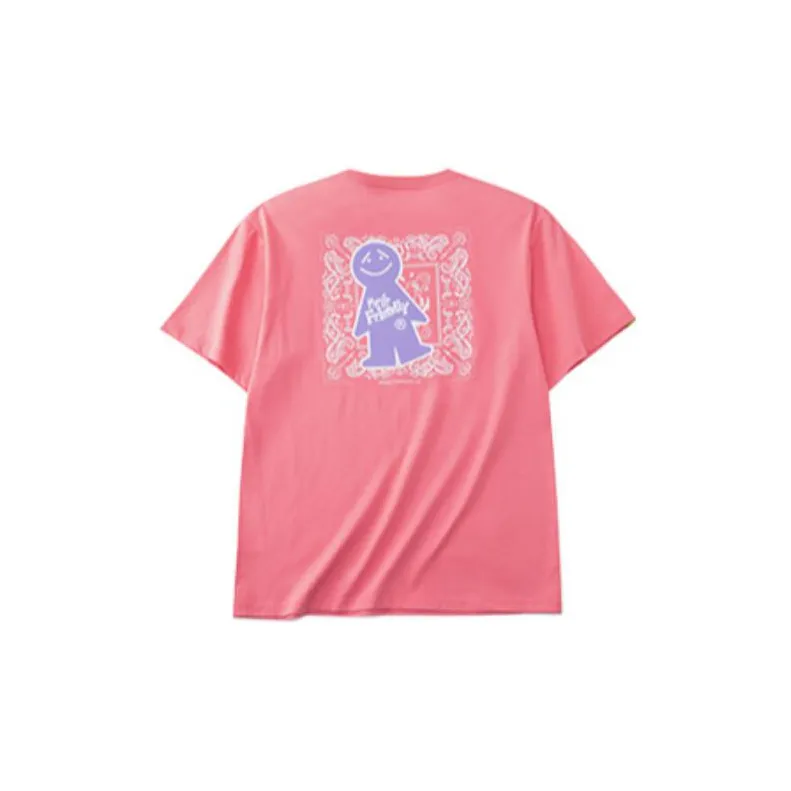 Anta Life Collection T Shirt Unisex Pink-1