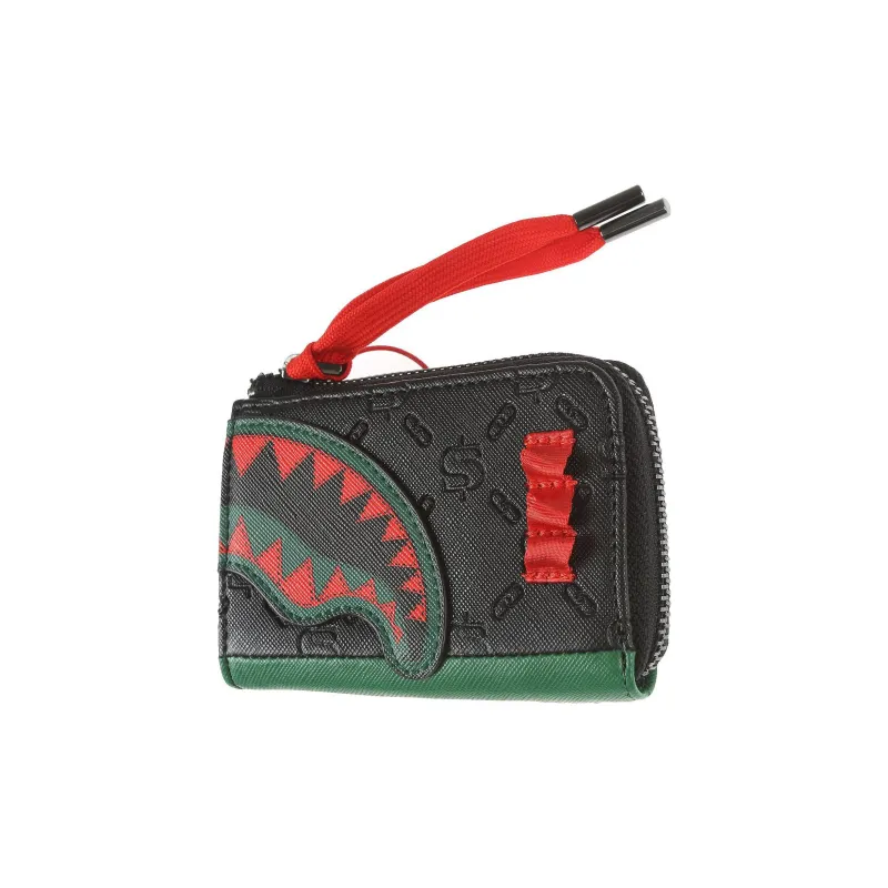 SPRAYGROUND Polyester Wallet Men's Black/Red-3