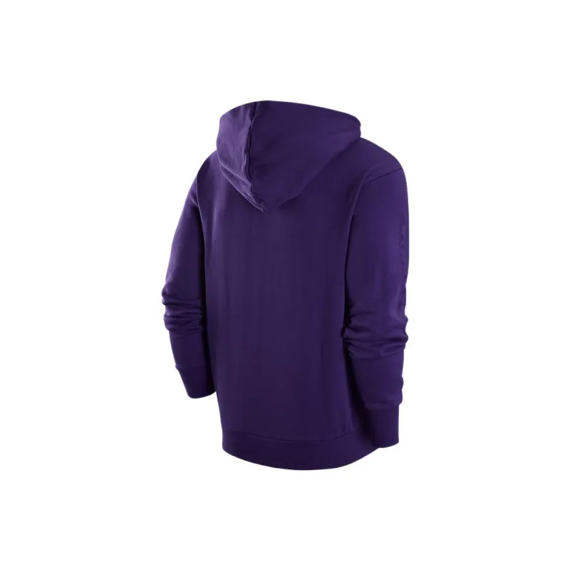 Jordan Lakers NBA Sweatshirts Men Purple-1
