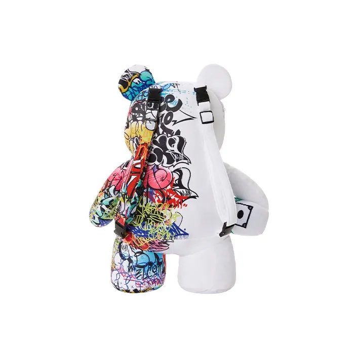 SPRAYGROUND Fabric Backpack Regular Unisex White-2