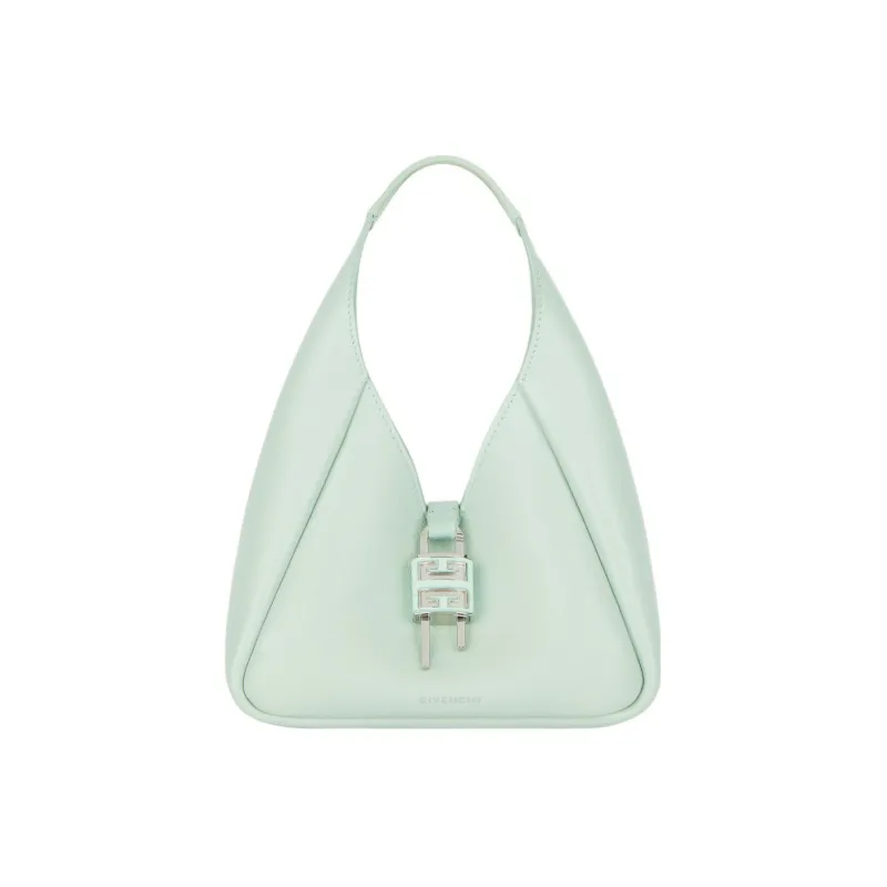 GIVENCHY G-Hobo Calfskin Handbag Mini Women's Light Green-0