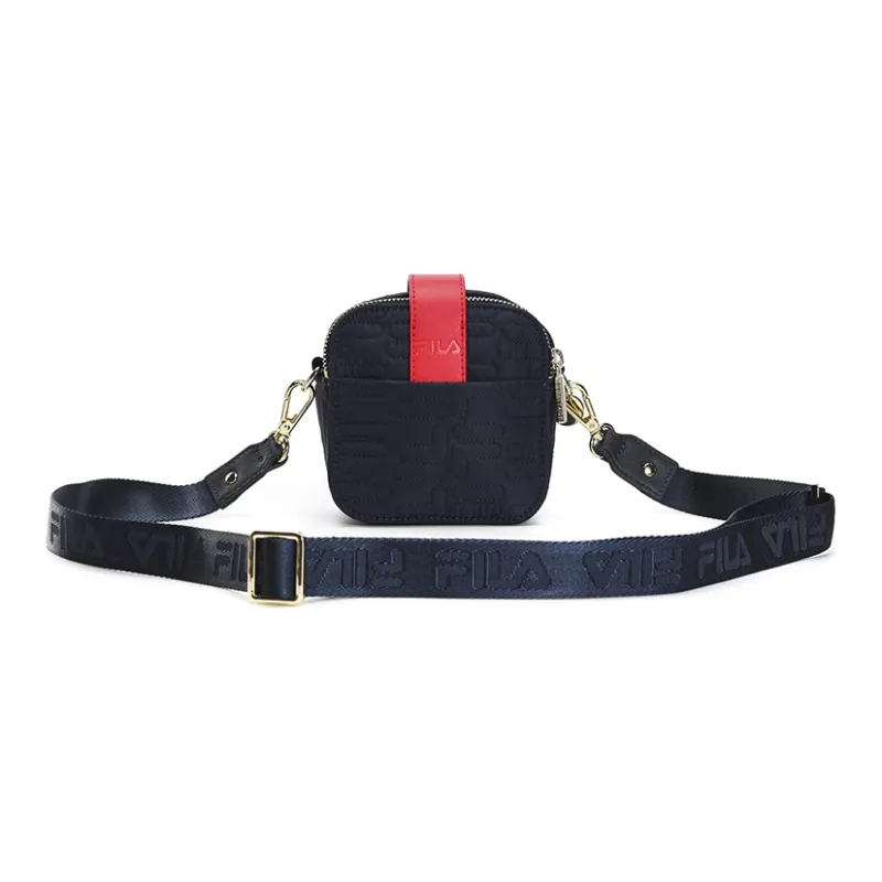 FILA PU Shoulder Bag Crossbody Bag Small Size Women's Legend Blue-3