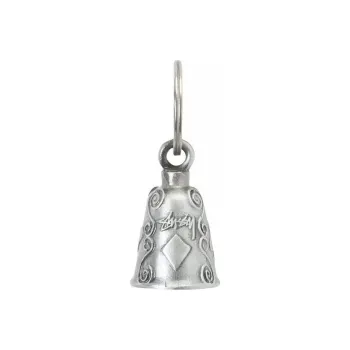 Stussy Keychains Unisex Silver