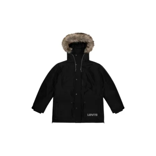 Levis Down Jackets Men Black