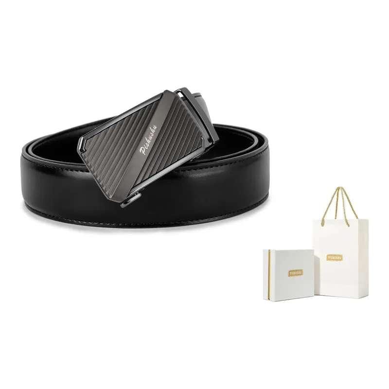PISHUSHU Leather Belts Men-6