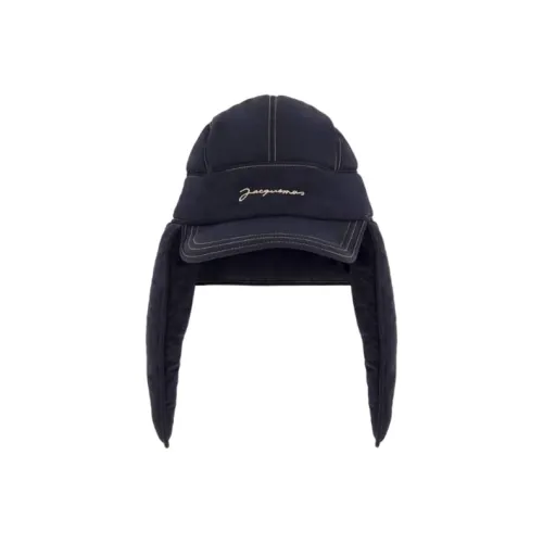 Jacquemus Trapper Hats Men Marine Blue