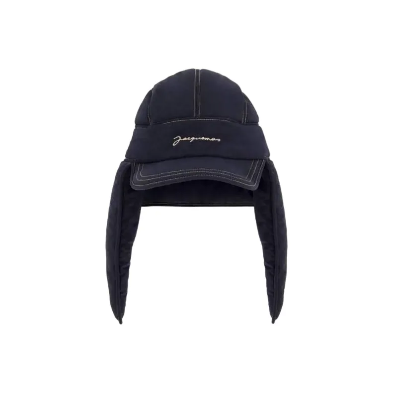 Jacquemus Trapper Hats Men's Marine Blue-0