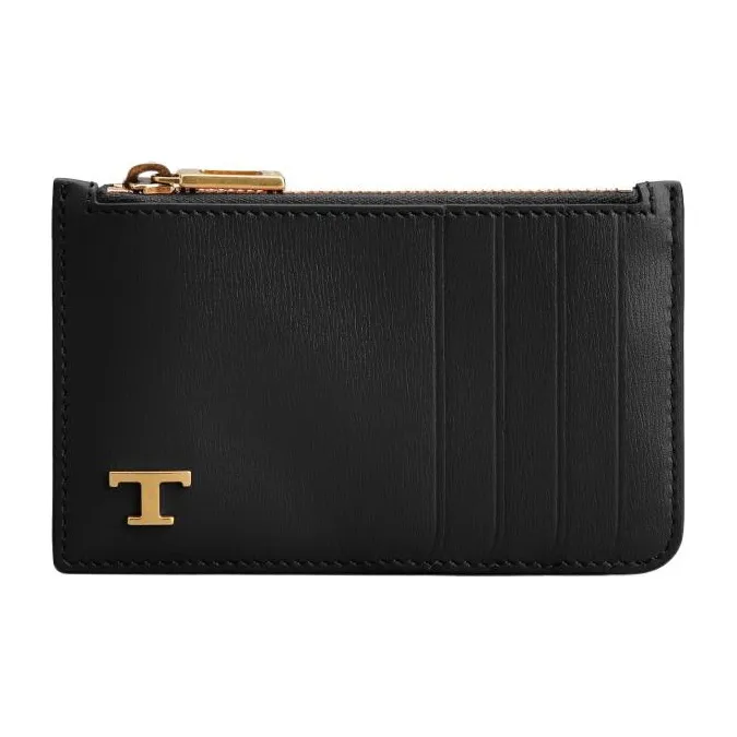 TOD'S Logo-plaque Leather Wallet-0
