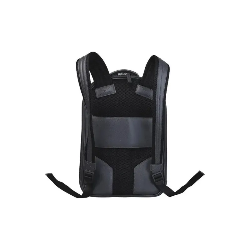 MONTBLANC Meisterstuck Cow Leather Backpack Small Size Men's Gray-2