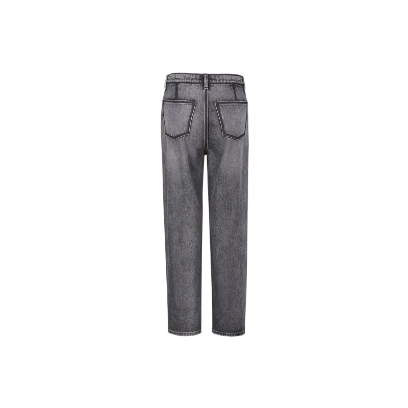 23R+ Wide Leg Jeans Women's Smoke Gray-1