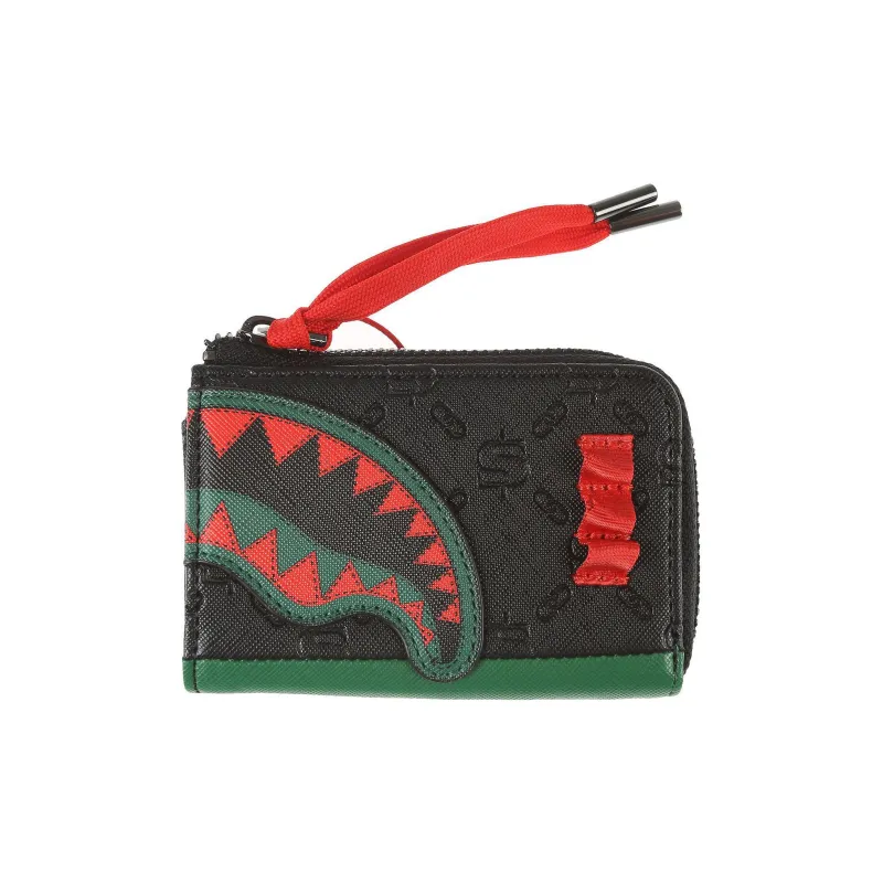SPRAYGROUND Polyester Wallet Men's Black/Red-2