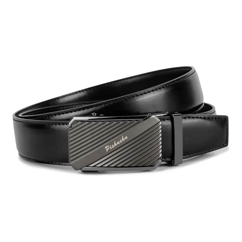 PISHUSHU Leather Belts Men-2