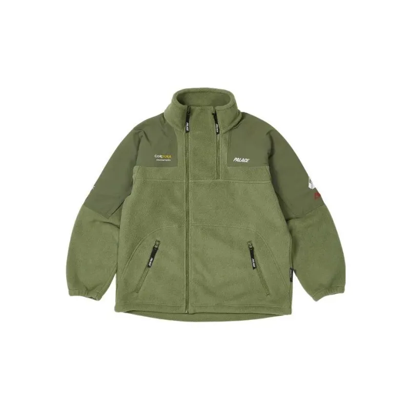 PALACE Polartec Double Zip Funnel - POIZON