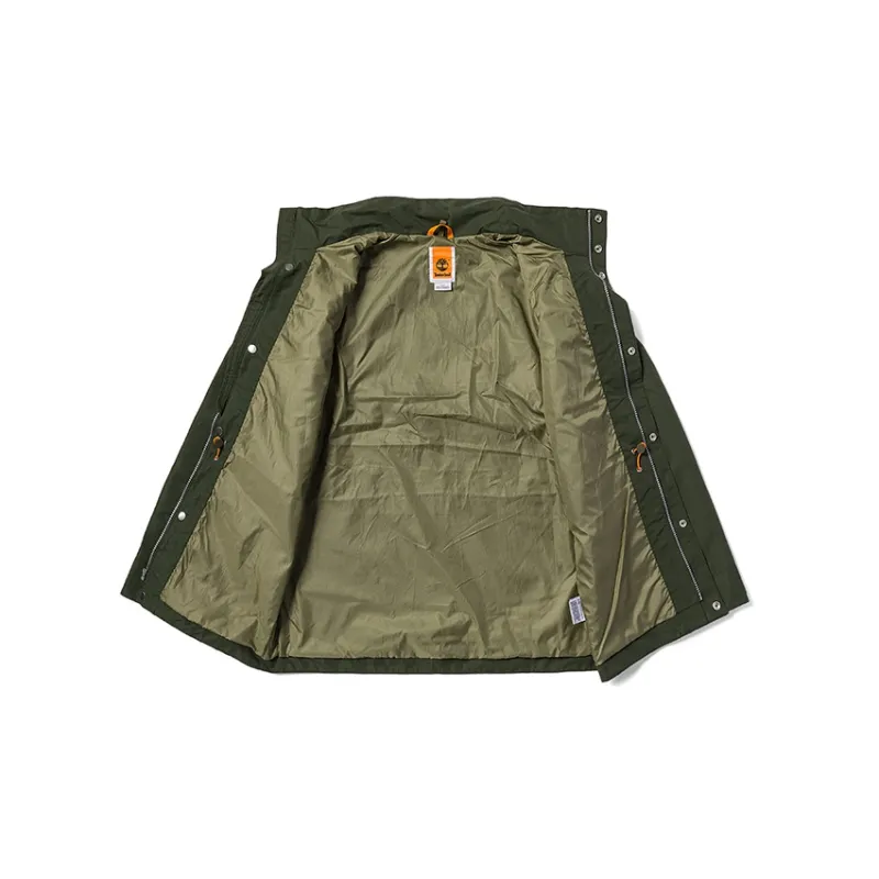 Timberland Puffer Jackets Men Luggage Bag Green-2