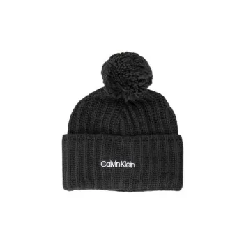 CALVIN KLEIN Wool Beanies Unisex Black