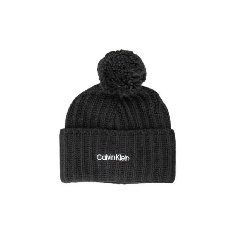 CALVIN KLEIN Wool Beanies Unisex Black-0