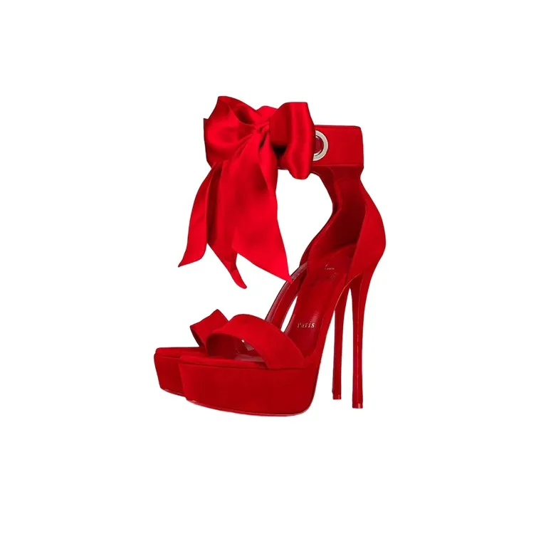 CL LUBOTING Fashion Sandal Women's Red-2