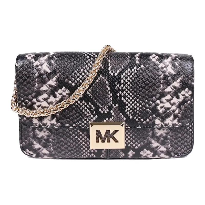 MICHAEL KORS Sonia Polyurethane Crossbody Bag, Shoulder Bag Women's Black-0