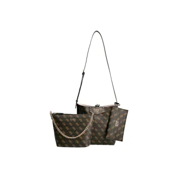 GUESS Portable Crossbody Bag Shoulder Bag Women's Tan