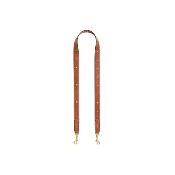 CELINE Triomphe Cow Leather Long Strap Bag Strap Women's Tawny