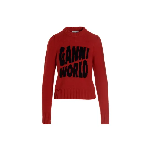 GANNI Sweaters Women's Red