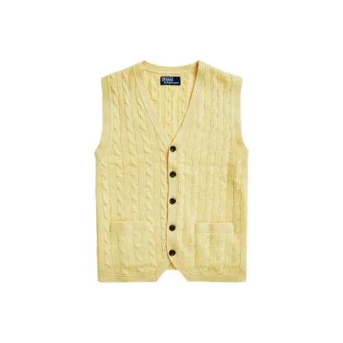 Polo Ralph Lauren Vests Men Yellow