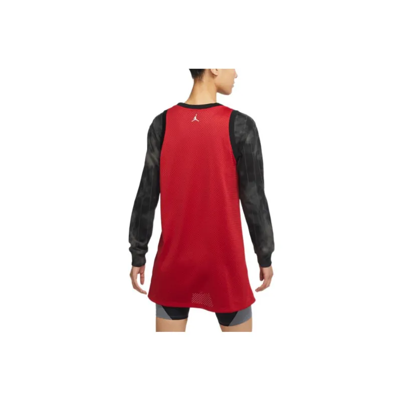 Jordan Sleeveless Dress Women's Red-1