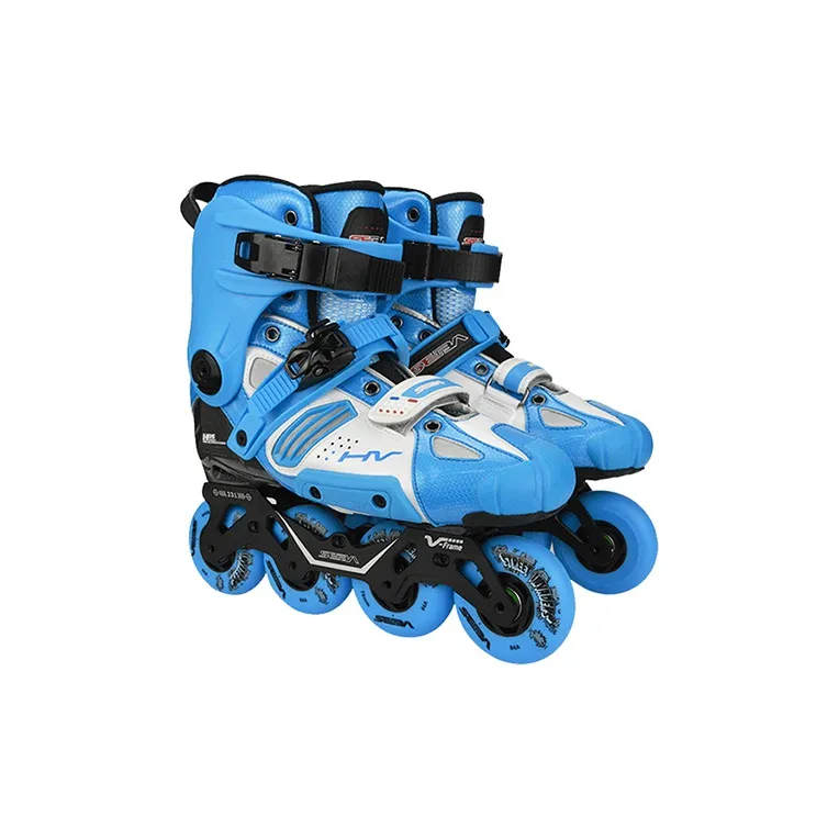 Michael Inline Skates Rocking Chair Style Casual Shoes Figure Roller Skates Unisex 80mm 4mm Black Gray Blue-5