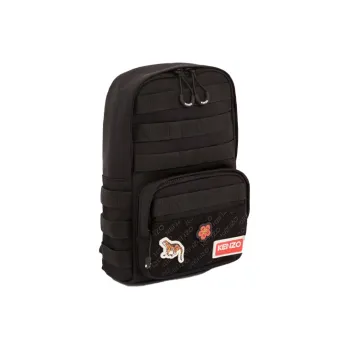 KENZO Polyester Sling Bag, Shoulder Bag, Crossbody Bag Small Size Men's Black