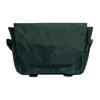 Adidas Originals Recycled Material Polyamide Sports Bag Messenger Bag Crossbody Bag Shoulder Bag Unisex Mineral Green