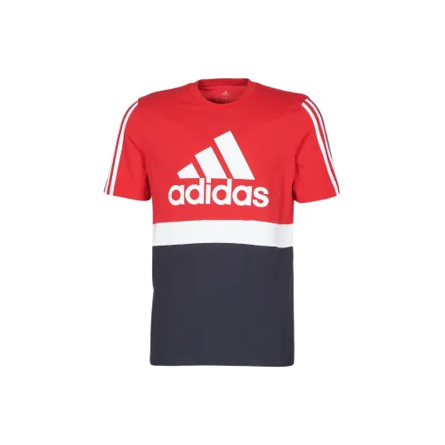 Adidas Free Shipping With AdiClub Essentials Colorblock Tee