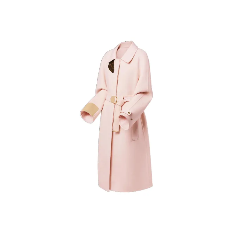 LOUIS VUITTON Trench Coat Women's Pink-1