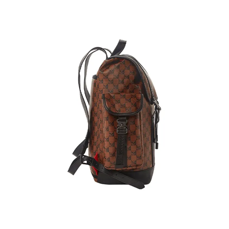 SPRAYGROUND PVC Backpack Large Size Unisex Brown-2