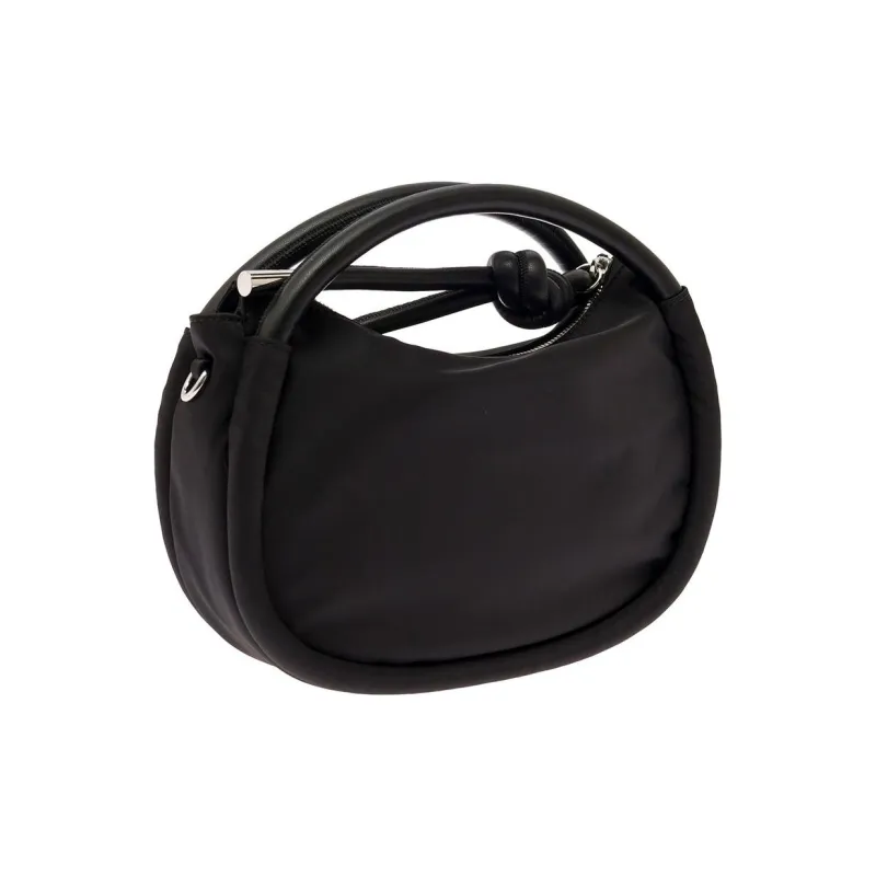GANNI Knot-Detailed Top Handle Bag-3