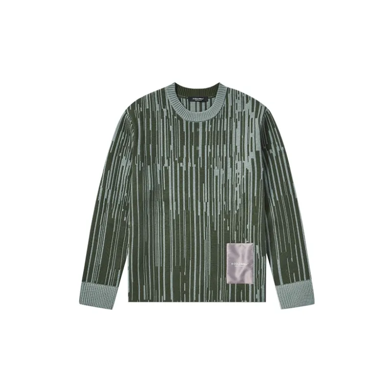 A COLD WALL* Abstract stripe Jumper-1