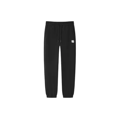 GXG Knitted Sweatpants Men Black